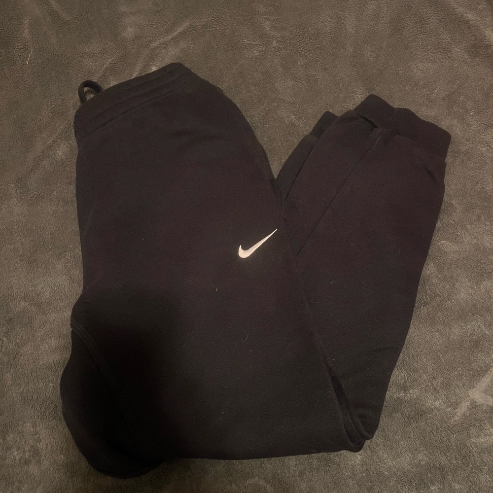 Nike Women’s Black Joggers with White Logo